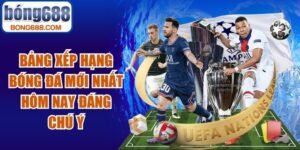 Bảng Xếp Hạng Bóng Đá Mới Nhất