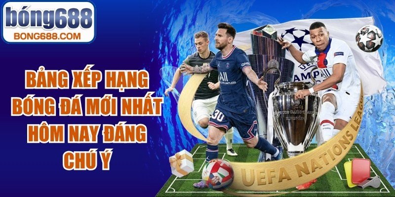 Bảng Xếp Hạng Bóng Đá Mới Nhất